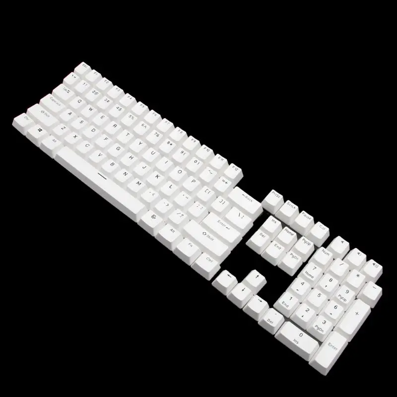 108 клавишей клавишные колпачки из ПБТ Вишневый профиль макет двухцветная литьевая заглушка для механической клавиатуры