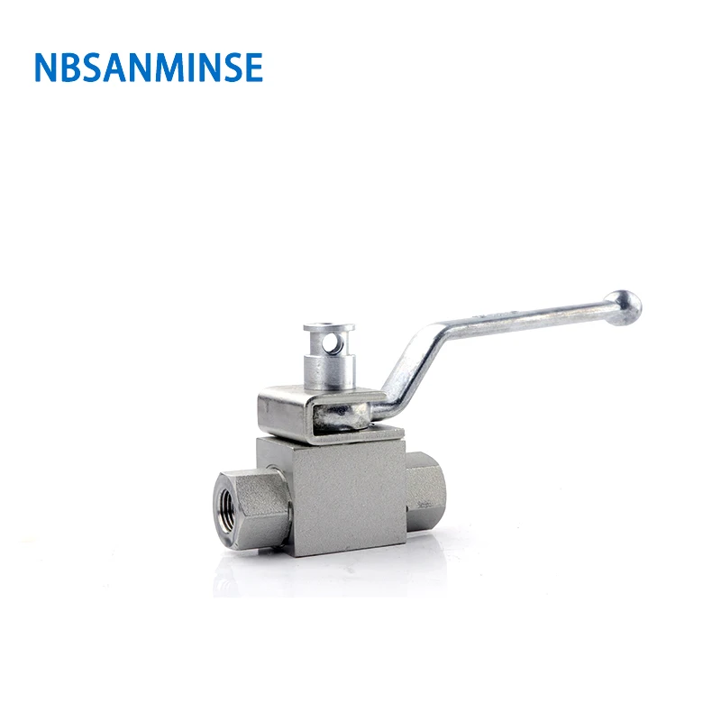 nbsanminse robinet bille haute pression avec filetage en acier au filetage 01