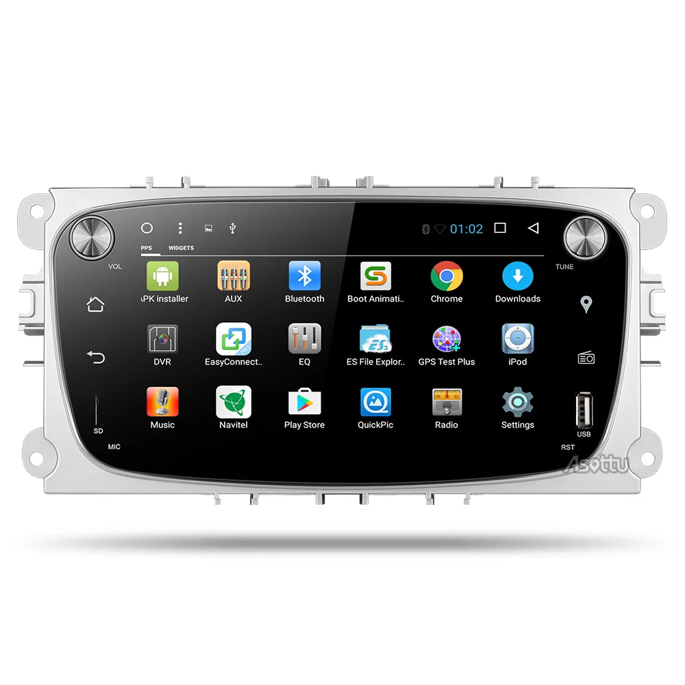 Android 8,1 автомобиль DVD Восьмиядерный для Ford Mondeo C-max Фокус galaxy S-max автомобиль dvd gps радио Видео плеер в тире dvd 1024*600 - Цвет: Car dvd