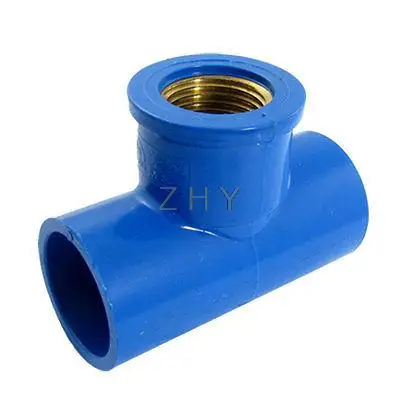 

25mm Slip 18.5mm Female Thread Three Way T Connector