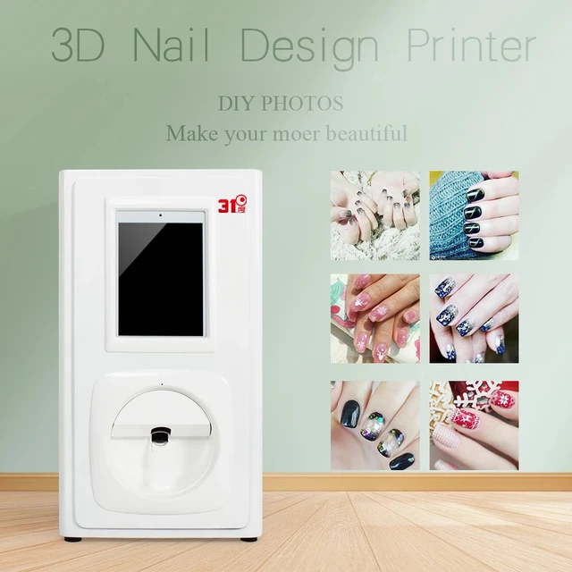 3D Nail Painting Machine Smart Manicures Printer Automatic Inkjet Printing  Nail Art Equipment For Nail Salon - AliExpress