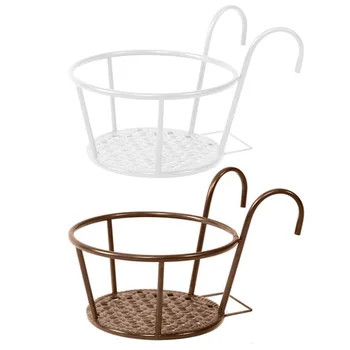 

Metal Plant Flower Rack Holder for Wall Decoration Home Garden Flower Vase Pot Simple flower Pot Holder Decoration