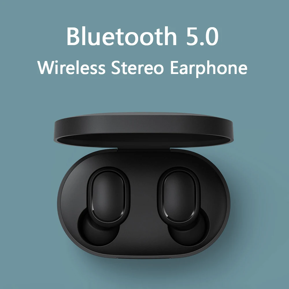 

Xiaomi Redmi AirDots Wireless Bluetooth 5.0 Charging Earphone In-Ear stereo bass Earphones AI Control With Mic Handsfree Earbuds