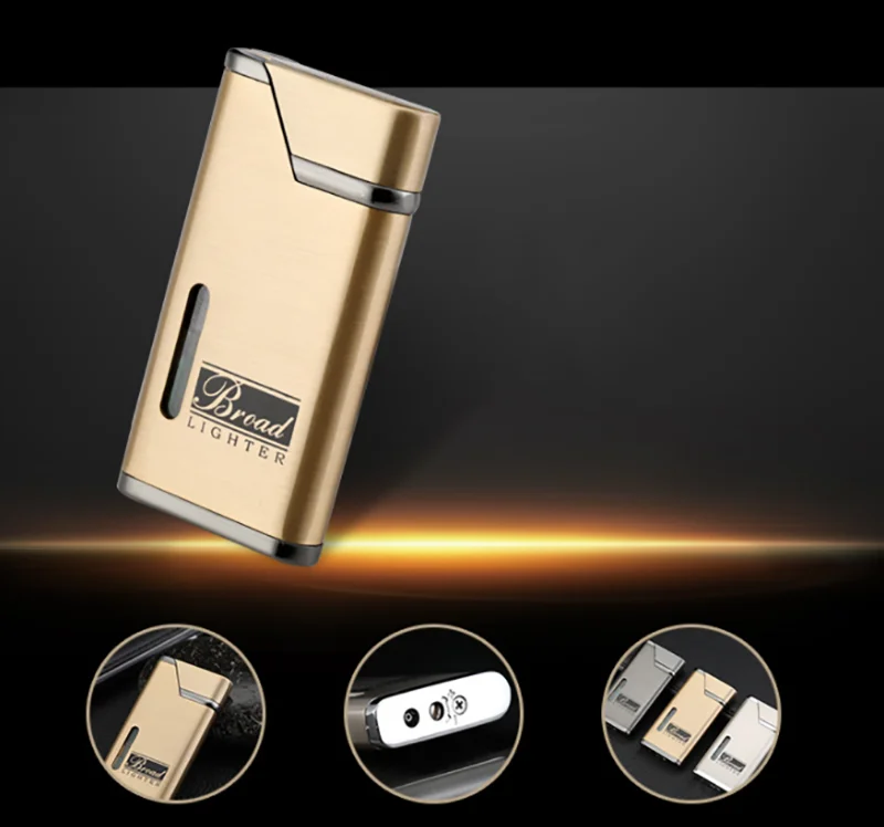 Ultra-thin Visible Gas Lighter Butane Torch Lighter Cigar Cigarettes Lighter Turbo Lighters Smoking Accessories Gadgets For Men Ultra-thin Visible Gas Lighter Butane Torch Lighter Cigar Cigarettes Lighter Turbo Lighters Smoking Accessories Gadgets For Men