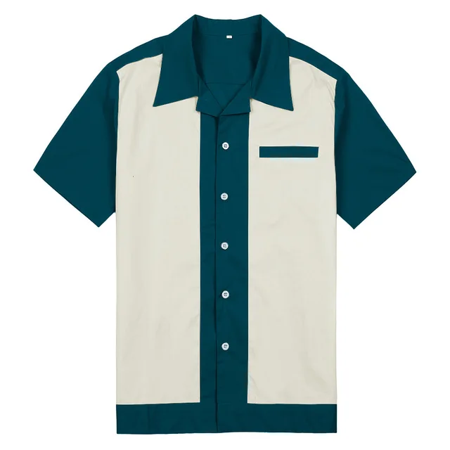 Bowling Shirt Charlie Harper Shirt 50s 