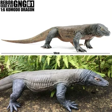 REBOR 1/6 Komodo модель дракона 19 6 &quot50 см фигурки животных коллектор