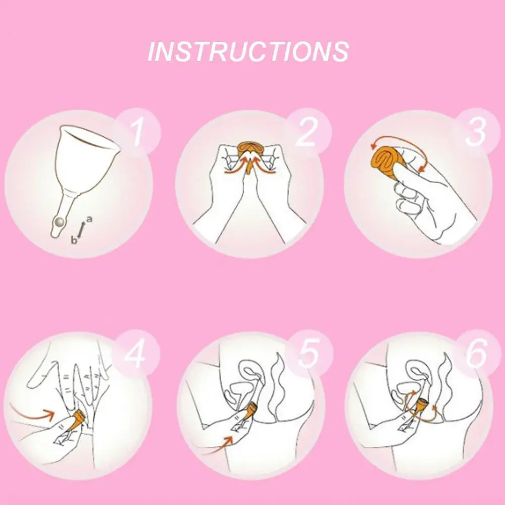 Размер L медицинская силиконовая менструальная чашка многоразовая мягкая чашка большой/маленький 3 цвета женский гигиенический продукт забота о здоровье