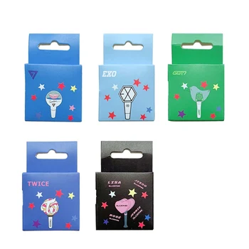 

TWICE EXO GOT7 BLACKPINK SEVENTEEN Cute Washi Tape Paper Masking Scrapbook Notebook Sticker DIY