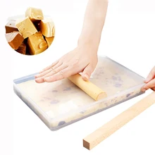 DIY Nougat Molds Candy Making Tool Fruit Jelly Patisserie Tray Mold Cutting Rod Handmade Rolling Pin Nougat Making Cake Chocolat