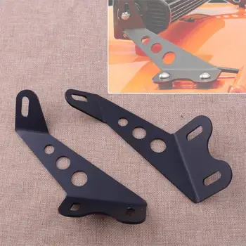 

CITALL 20''/22'' LED Work Light Bar Steel Hood Mount Bracket fit for Jeep Wrangler JK 07-17