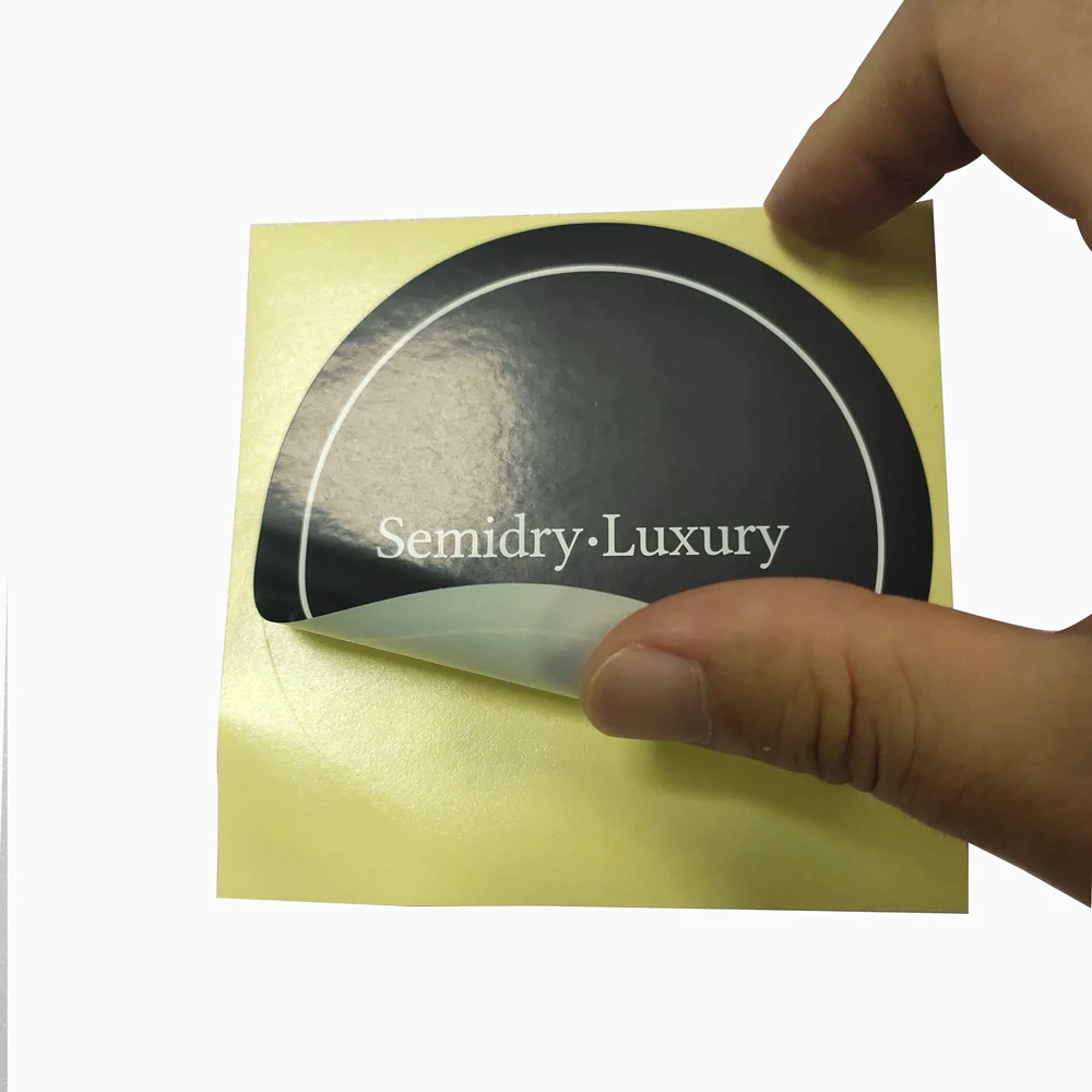 Adhesive Jars Label Logo Printable Coated Paper Stickers Personalise Sticker Waterproof afbeelding