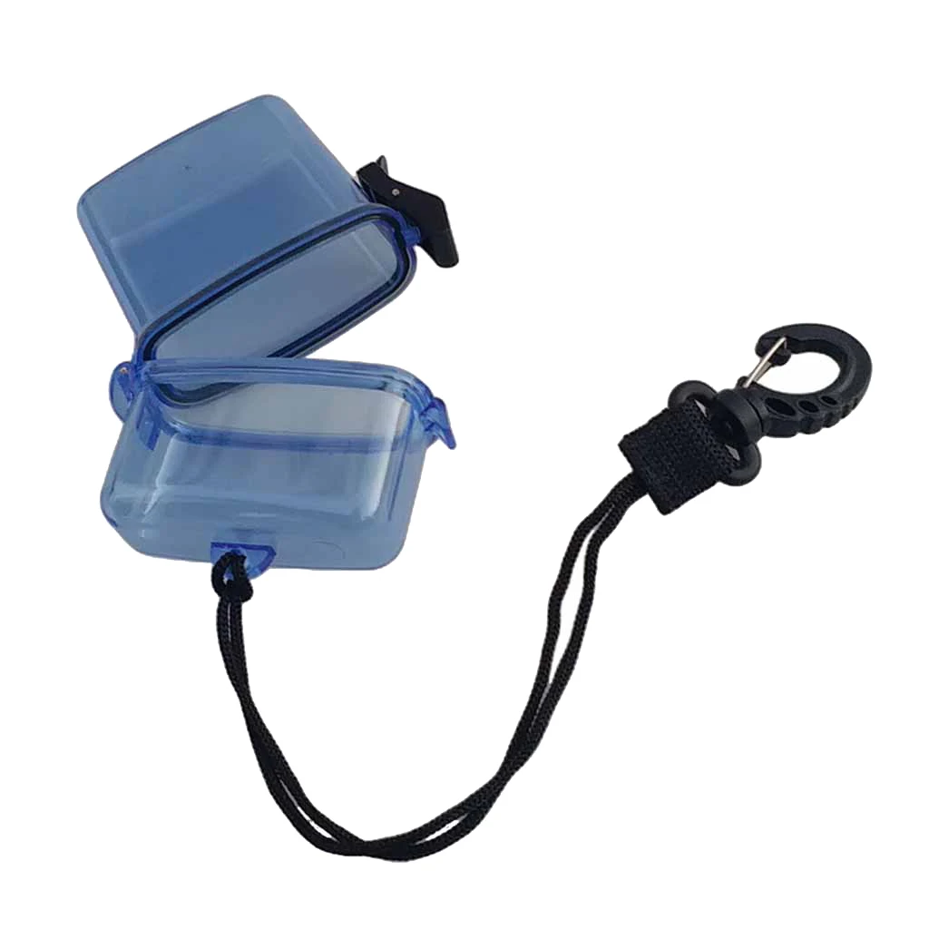 Diving Storage Bag Portable Swimming Bag Waterproof Box Container with Swivel Clip for Snorkeling Surfing Kayaking Scuba Diving Sailing
