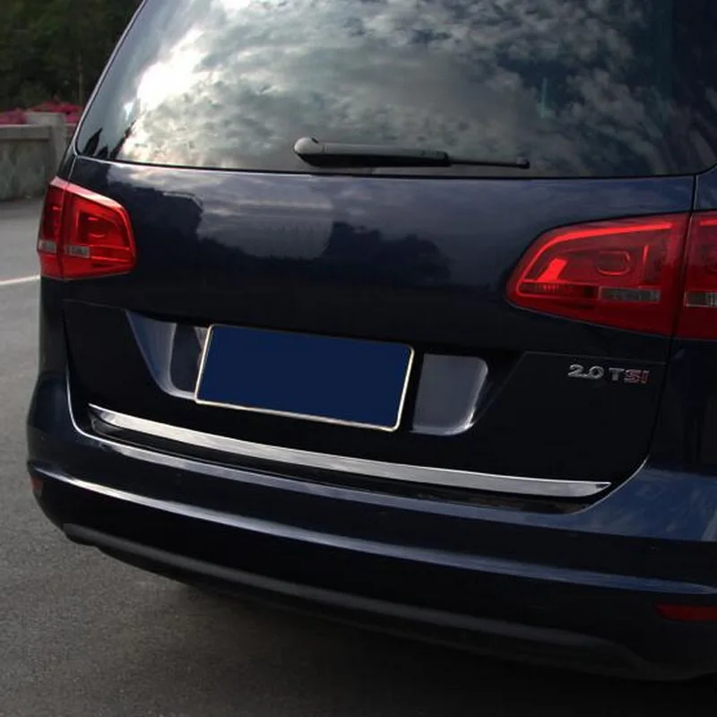 Tonlinker внешняя крышка багажника для двери, наклейка для Volkswagen Sharan-19, автомобильный Стайлинг, 1 шт. наклейка из нержавеющей стали