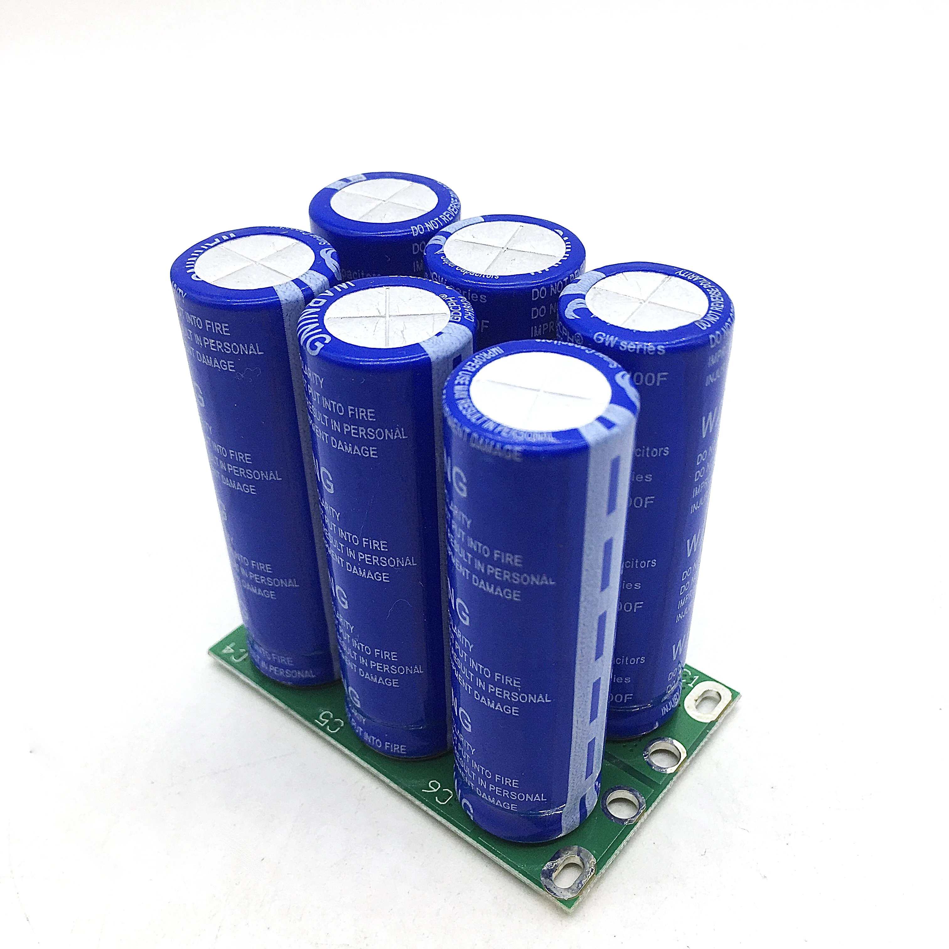 6 pçs/set 16V16.6F 2.7V100F em vez de 16V20F automotivo Supercapacitor carro retificador eletrônico | Электронные компоненты