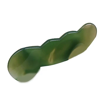 

1PC Natural Jade Stone Guasha Massage Facial Beauty Health Care Tool GuaSha Board Facial Tendon Scraping Massager Tool