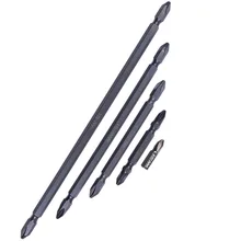 Factory Direct Selling Magnetic Bit Double Headed A- line/Cross Bit of Mouths Screwdriver Head Electric Drill Screwdriver Bits S