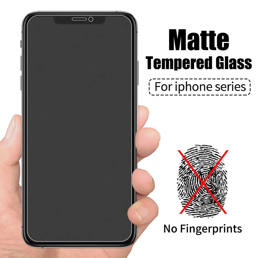 

matte frosted tempered glass for Iphone xr safety screen protector glasse aphone iphoen ipone xr xs max xsmax x 7 8 6s plus film
