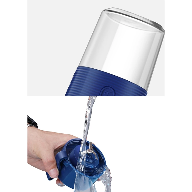 Горячая TOD-400Ml, портативная электрическая соковыжималка, блендер, мини мощная электрическая соковыжималка для путешествий, тренажерного зала
