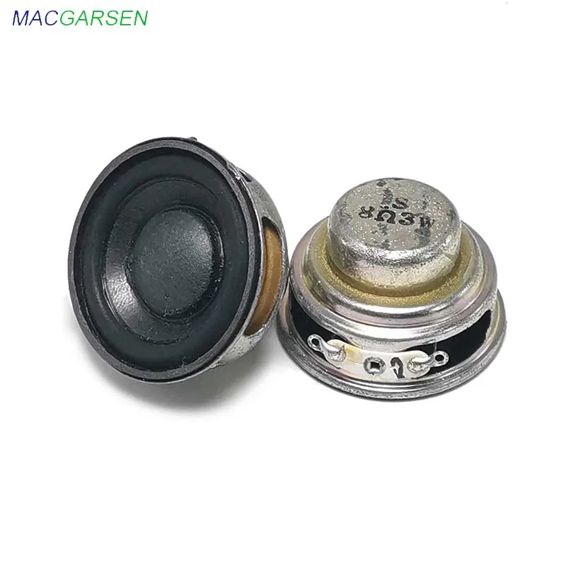 2pcs 40mm Full Range Speaker 1.5inch 3W 5W 4 8 ohm HiFi Rubber Side Speakers DIY Portable Bluetooth Speaker Mini Music Speakers