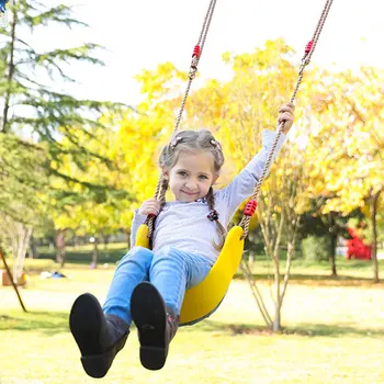 

Eva U-Shaped Swing Toy Child Outdoor Garden Tree Swing Rope Seat For Kids Color Soft Board Chair Home And Garden
