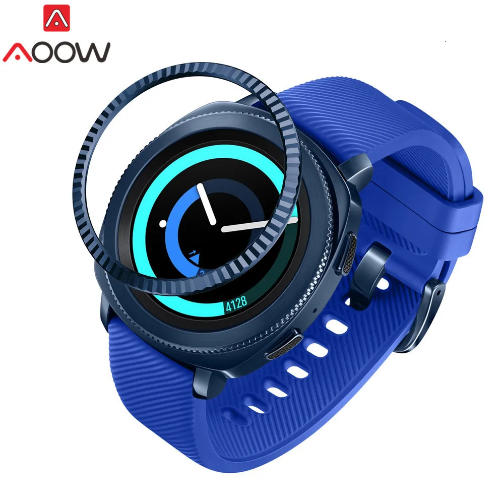Ободок кольцо Стайлинг для samsung Galaxy Watch 42 мм/Шестерня Спорт клеющаяся крышка против царапин защита из нержавеющей стали аксессуары