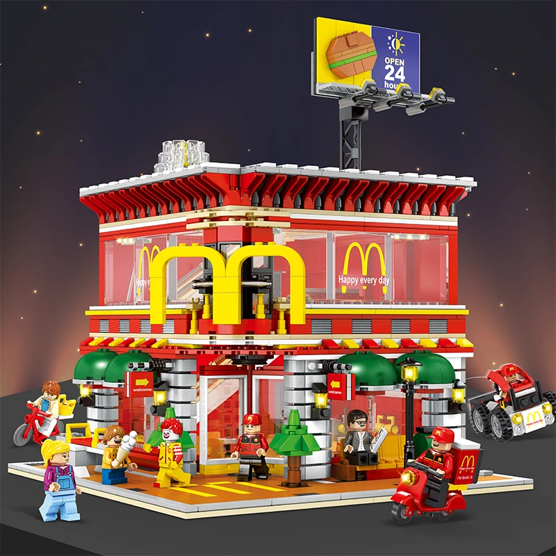 4-In-1-Sembo-SD6901-Mini-Street-View-LED-McDonaldss-Restaurant-House-Building-Blocks-Model-Compatible (1)