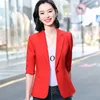 Women Blazer 2022 Spring New Casual Temperament Half Sleeve Slim Jacket Office Ladies Work Coat 2