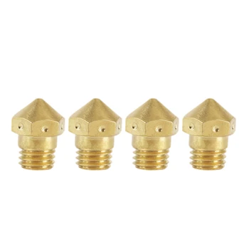 

4pcs 0.4MM Brass Nozzle Tip Extruder Nozzle Print Head Compatible for MK7 MK8 MK9 Makerbot 3D Printer