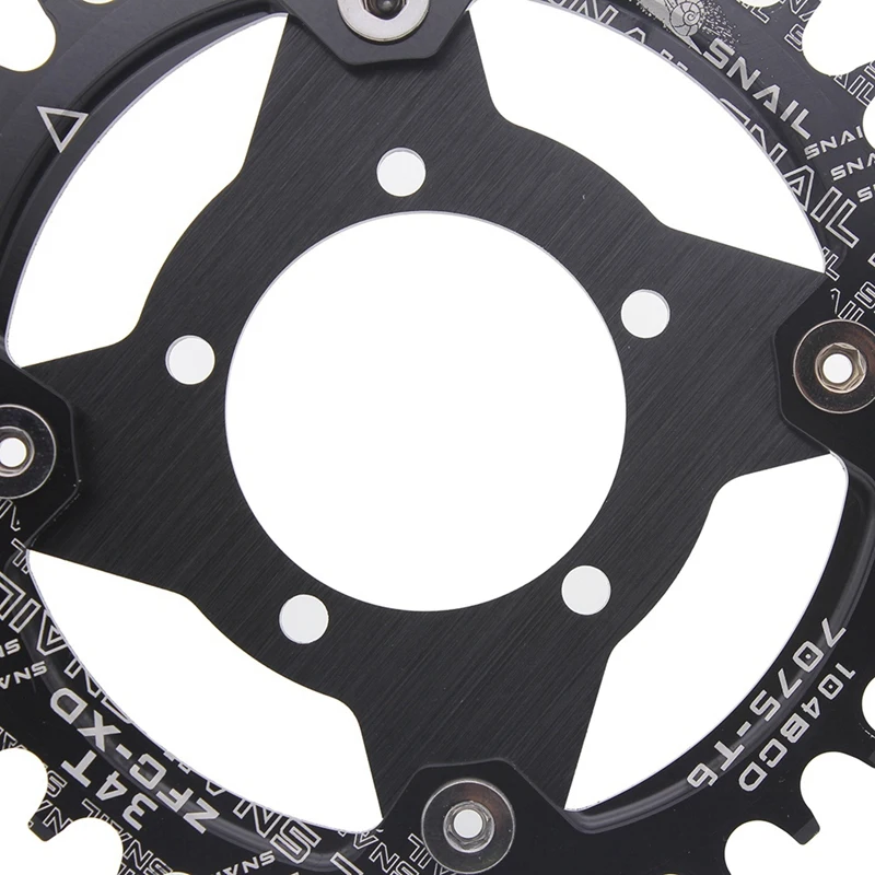 EBike Средний привод двигателя 104BCD цепное кольцо адаптер для Bafang BBS01B BBS02B двигатель