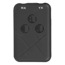 2 в 1 Автомобильный Bluetooth 4,2 передатчик приемник беспроводной 3,5 мм стерео адаптер подходит для ТВ/компьютера/Аудио/автомобиля/сотового телефона