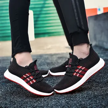

2020 Hot Sales Lovers Shoes Women Running Shoes Fashion Men Shoes Air Mesh Sneakers Non-Slip Footwear Breathable Sports Shoes