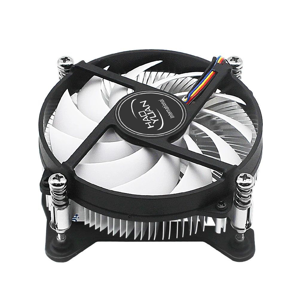 Mini pc com Processador Intel 1150 1155 95 mm Cpu com Ventilador e Tubo de Calor Processador Silencioso de Pinos