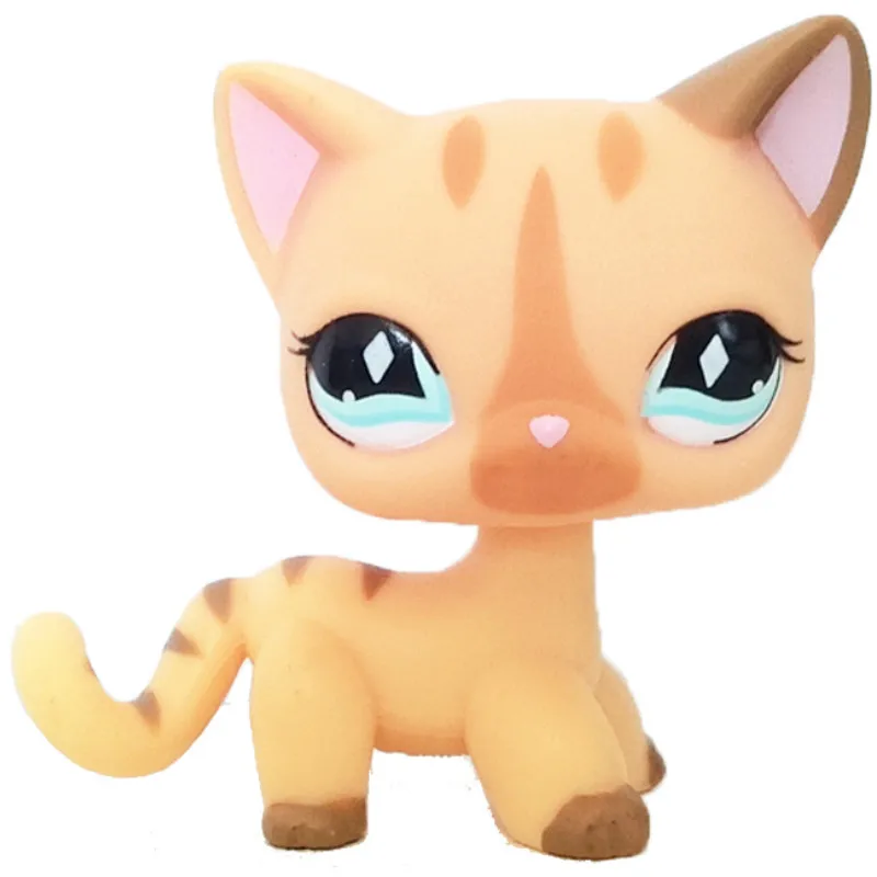 886 Лпс стоячки кошки собаки игрушки Lps кошка старый pet shop игрушка маленькая короткая шерсть котенок Гималайский котенок husky собака Спаниель колли great dane редкая коллекция фигурок - Цвет: 886