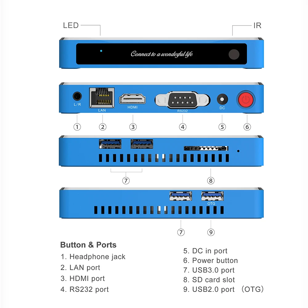 Beelink GT-King Pro Hi-Fi без потерь звук Smart tv Box Dolby Audio Dts прослушивание Amlogic S922X-H Android 9,0 4 Гб 64 Гб медиаплеер