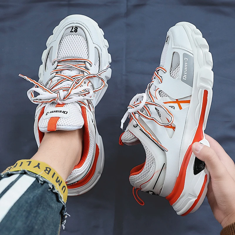 mesh casual walking sneakers