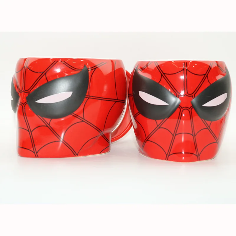 Marvel's The Avengers Spiderman cosplay кружка Cos Cup подарок керамическая чашка фанатов Хэллоуин коллекции реквизит подарок Прямая поставка