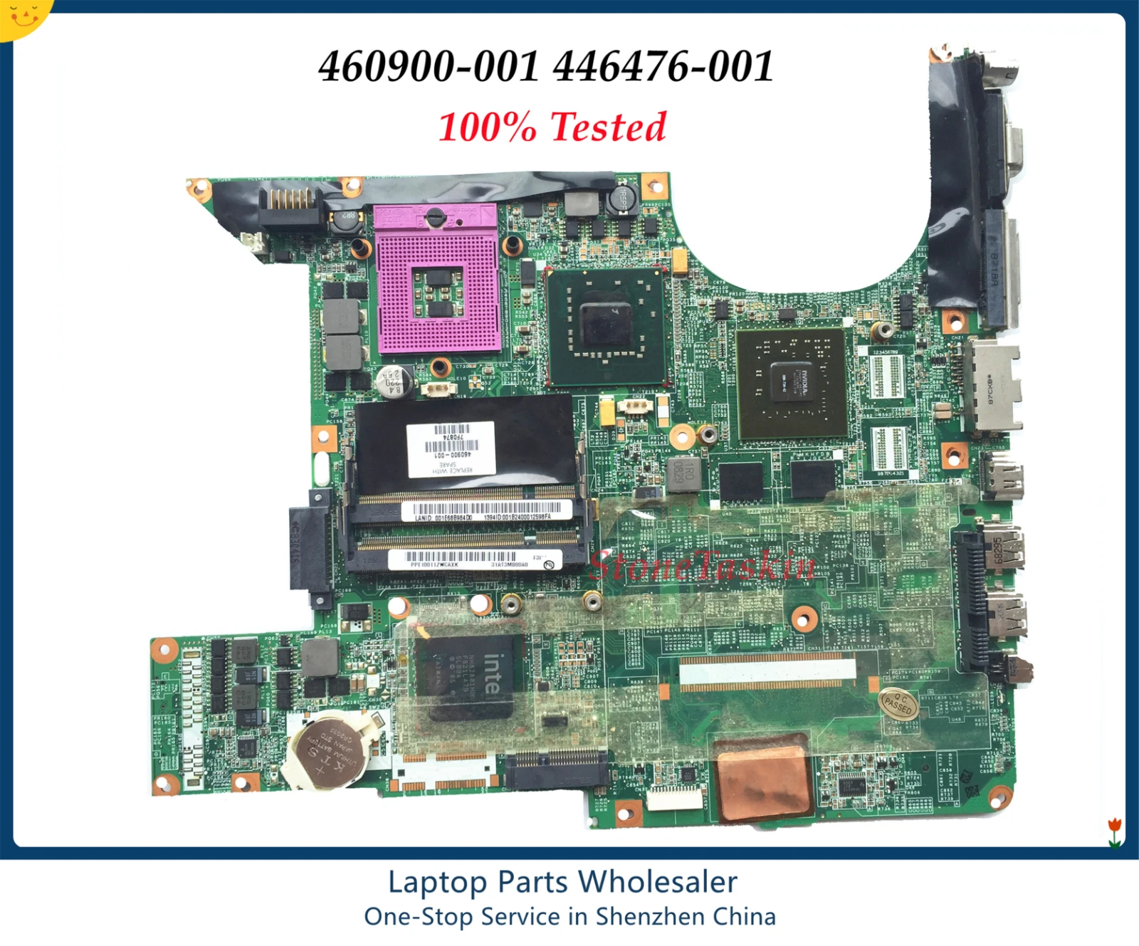 Высокое качество б/у 460900-001 446476-001 для HP Pavilion DV6000 DV65000 DV6700 Материнская плата