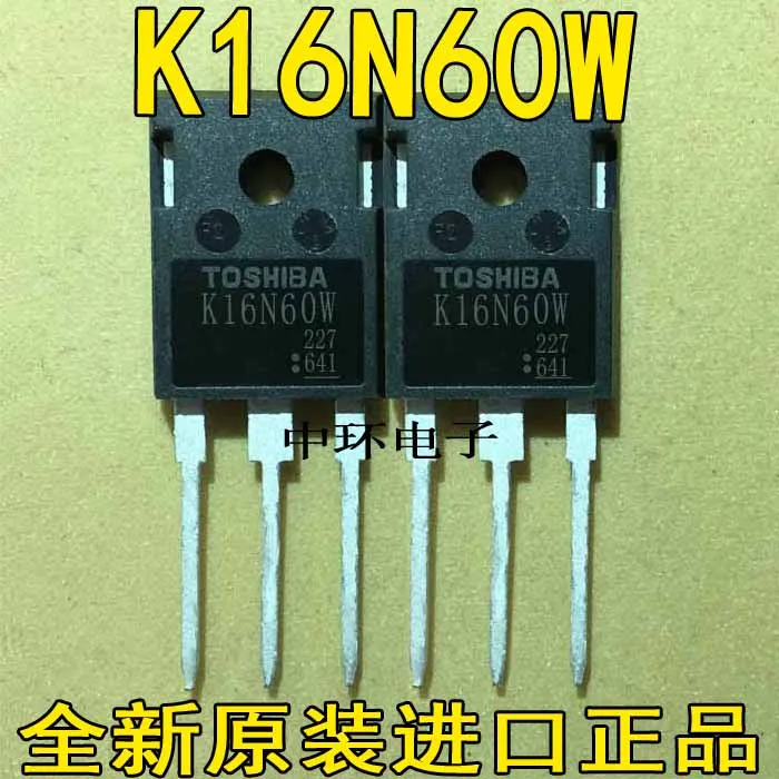 5 шт./лот K16N60W 16A 600V TK16N60W TO-3P/5 шт./лот