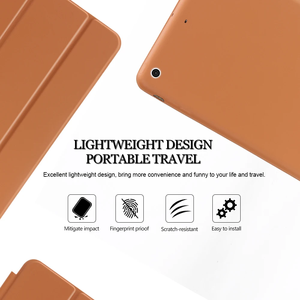 Подходит для ipad, чехол из искусственной кожи, смарт-пробуждение/Защита от сна, чехол для ipad, защитный кронштейн, чехол, флип-чехол, чехол