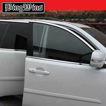 

Car style For M-itsubishi Pajero STAINLESS STEEL window trim strip