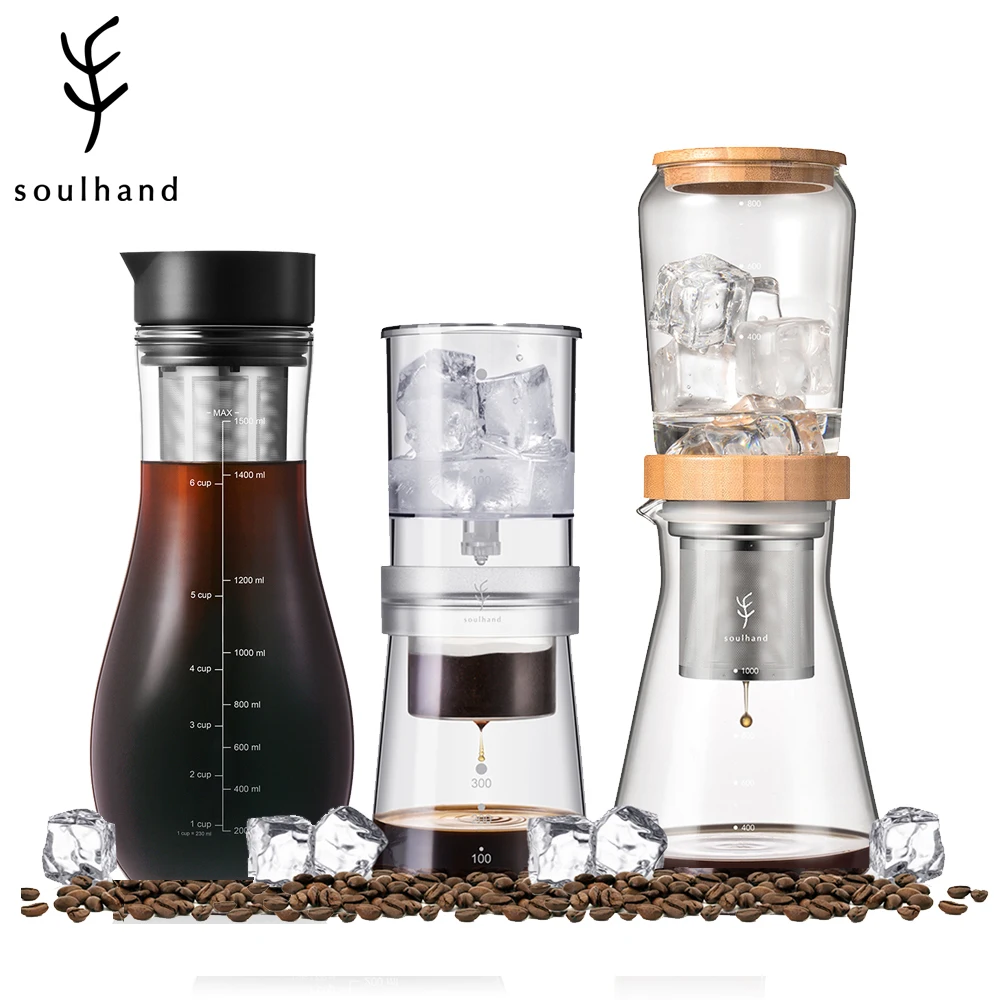 SOULHAND Cold Brew Coffee Maker Ice 