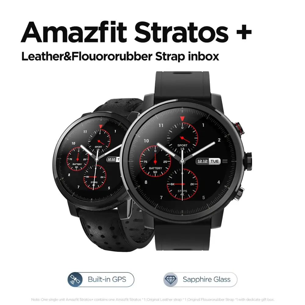 2019 New Amazfit Stratos+ Professional Smart Watch