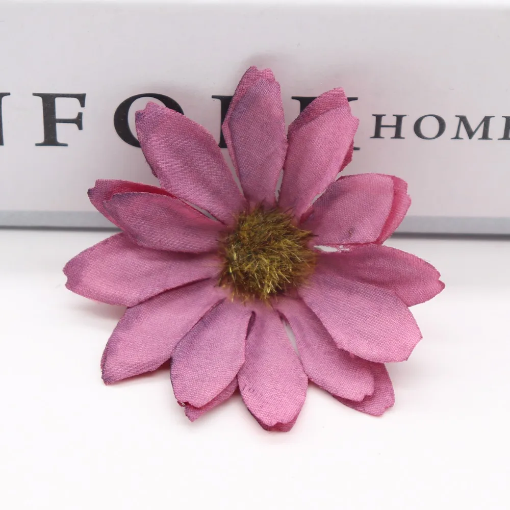 10pcs-lot-6cm-Silk-retro-daisy-artificial-flower-head-wedding-decoration-DIY-Wreath-scrapbook-craft-fake(6)
