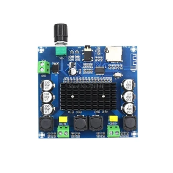 

XH-A105 Bluetooth 5.0 TDA7498 digital amplifier board 2x100W Stereo Audio AMP Module Support TF Card AUX Whosale&Dropship