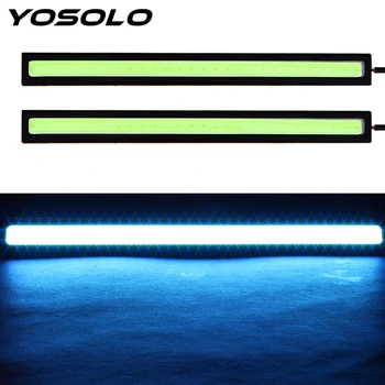 

YOSOLO DRL Car Styling Daytime Running Lights LED Running Light Driving Day Light Universal Auto Lamps