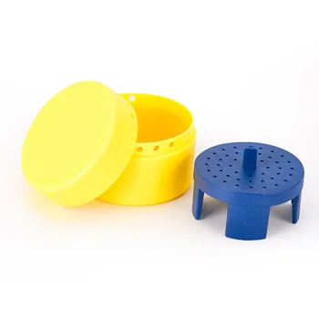 

44-hole round bur box, high-speed bur, enlarged needle, gutta-percha tip, universal high-strength plastic bur sterilization box