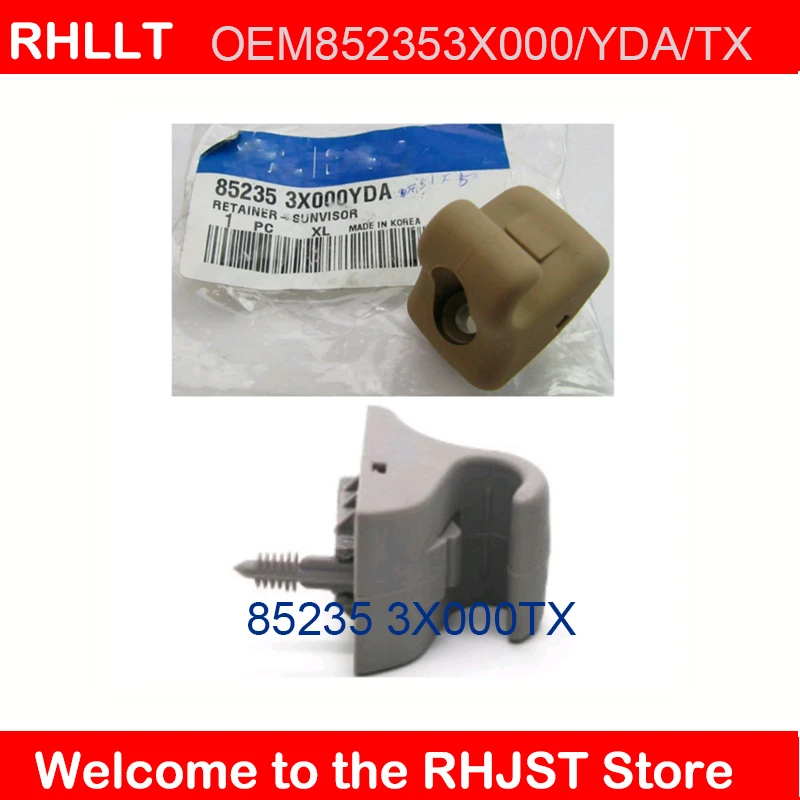 Original authentic Sun visor Retainer Clip 852353X000TX For Hyundai