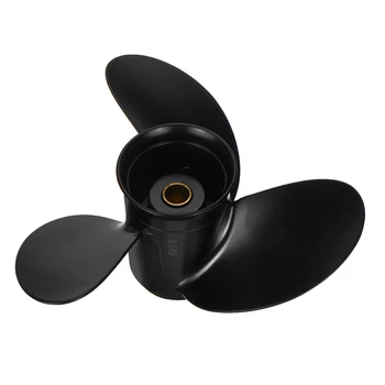 

Marine Boat Outboard Propeller 8 1/2 x 9 Aluminum Alloy for Mercury 9.8HP Outboards Accessory Black 3 Blade 48-828156A13