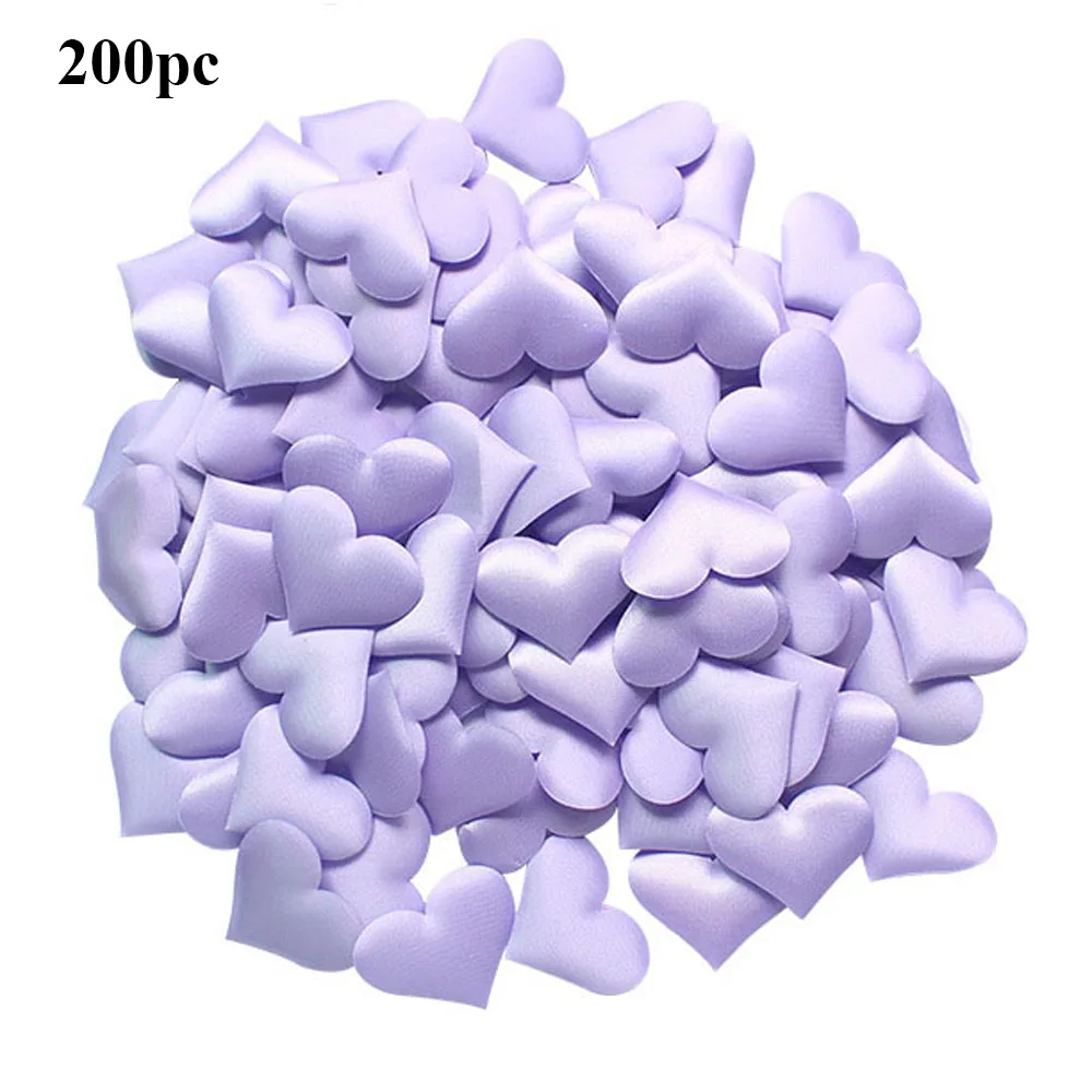 2cm purple 50/100/200 шт сердце Форма ручной пледы свадебные конфетти Цветной Бумага Конфетти Свадебные Обручение стол посыпать Цветы украшения - Цвет: 2cm purple