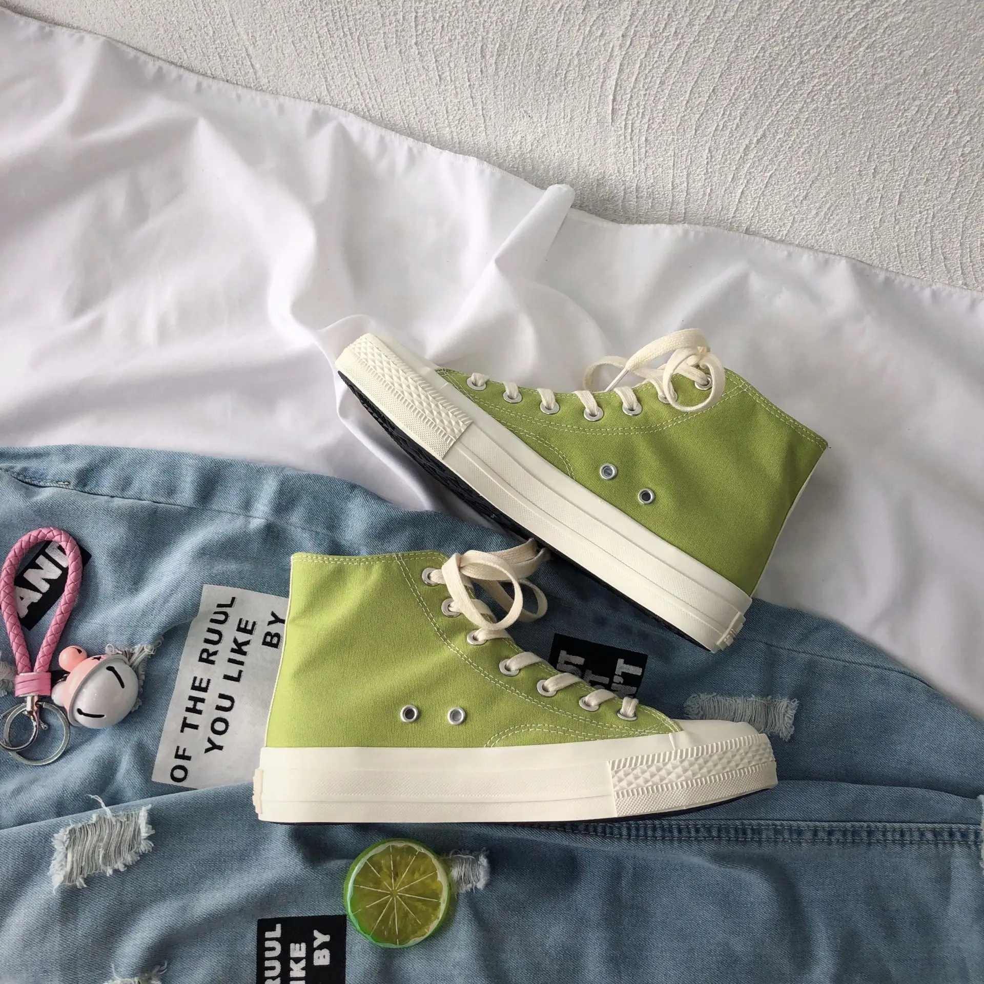 

Beach Cross-tied Narrow Band Canvas Shoes for Women Beach Cross-tied Narrow Band Women's Vulcanize Shoes Flat Summer Sneakers